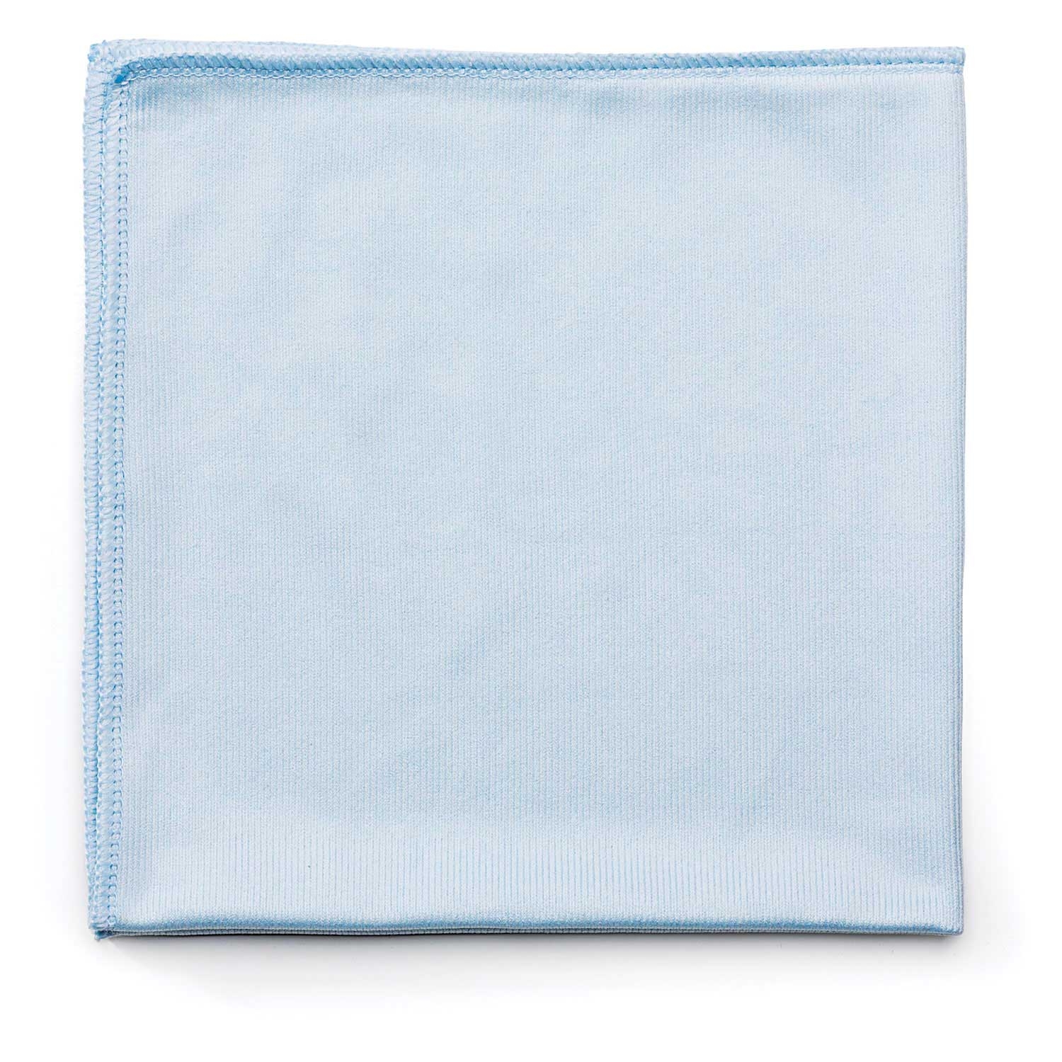 Rubbermaid Commercial Executive Series Blue Glass Microfiber Hygen Cleaning Cloth, 16 x 16 inch -- 12 per case