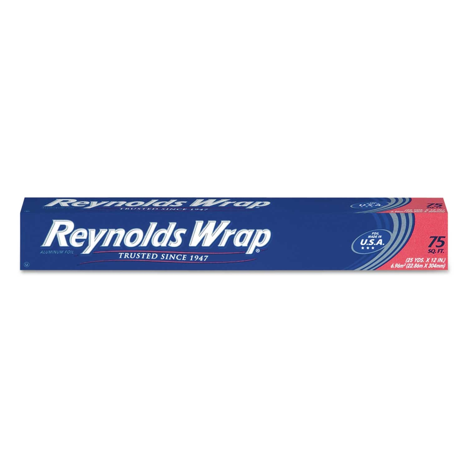 Reynolds Wrap Silver Standard Aluminum Foil Roll, 12 inch x 75 feet -- 35 per case