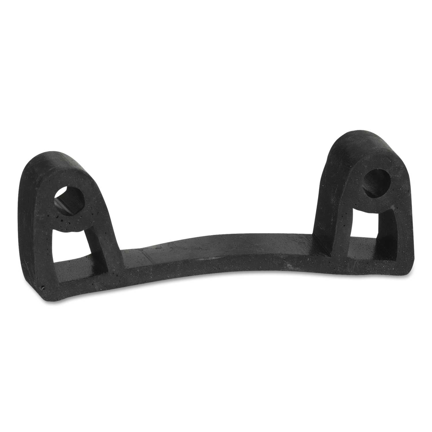 Rubbermaid Commercial Black Rubber Tool Grips for Hygen Microfiber Cleaning Cart