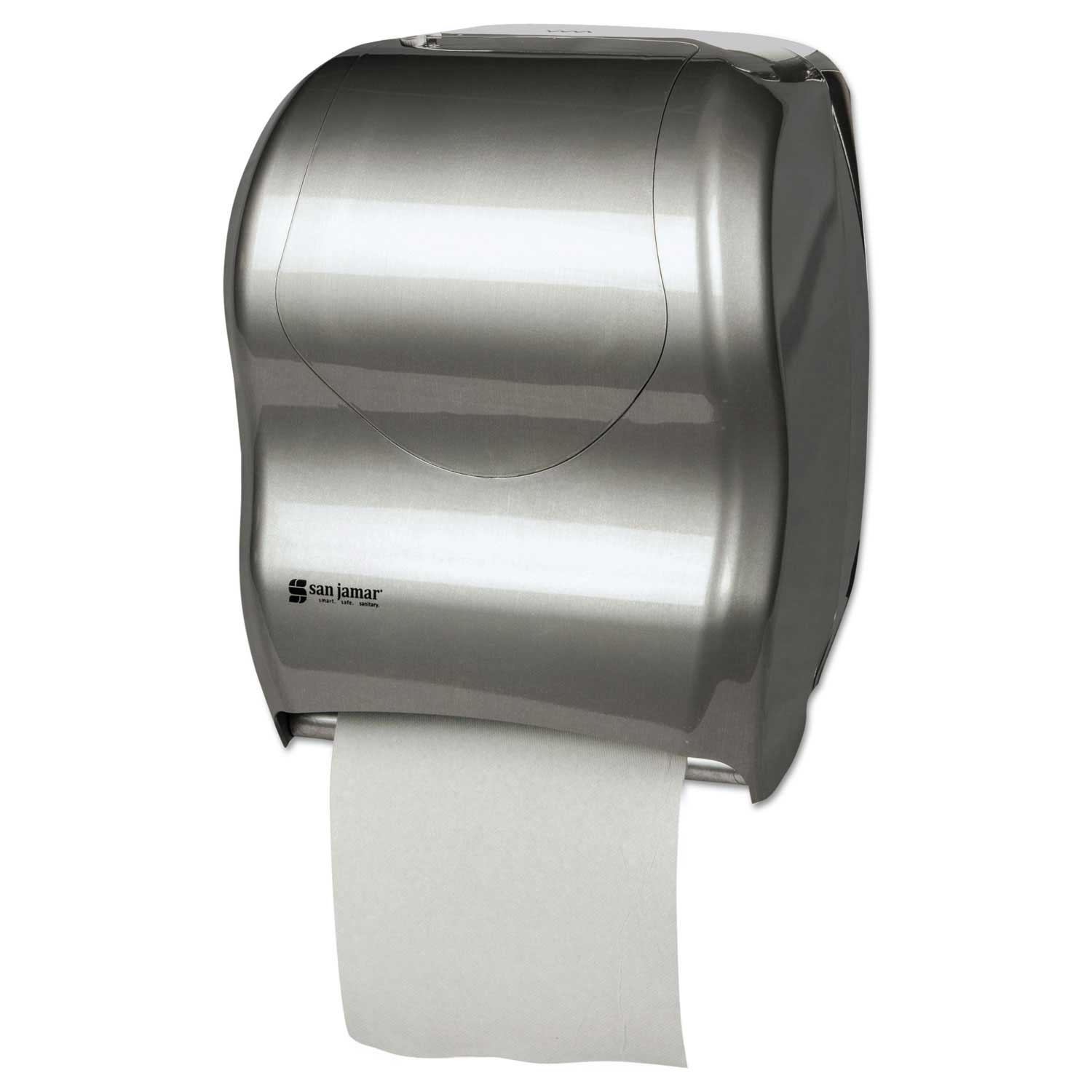 San Jamar Silver Tear-N-Dry Touchless Roll Towel Dispenser, 16.75 x 10 x 12.5 inch