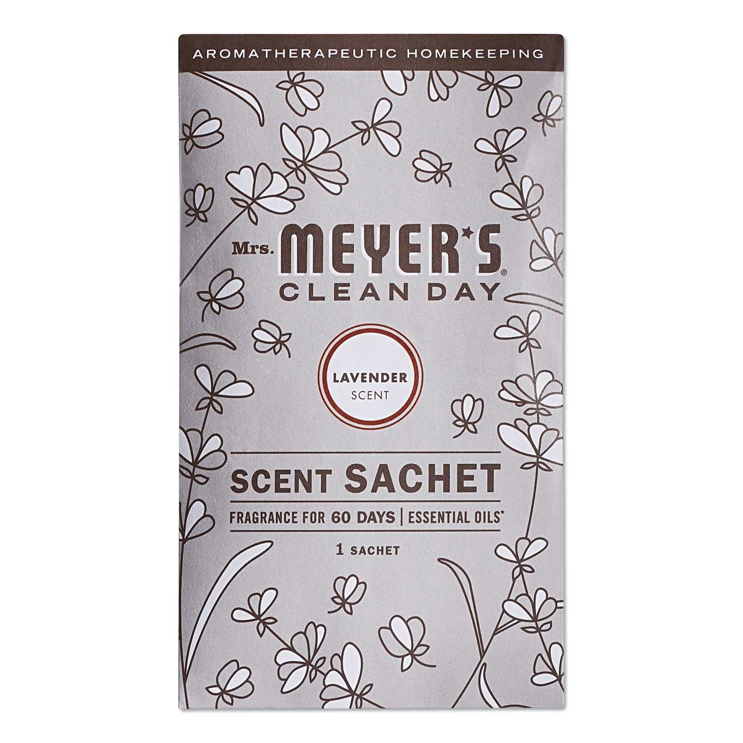 Mrs. Meyers Clean Day Lavender Scent Sachet, 0.05 Pound -- 18 per case