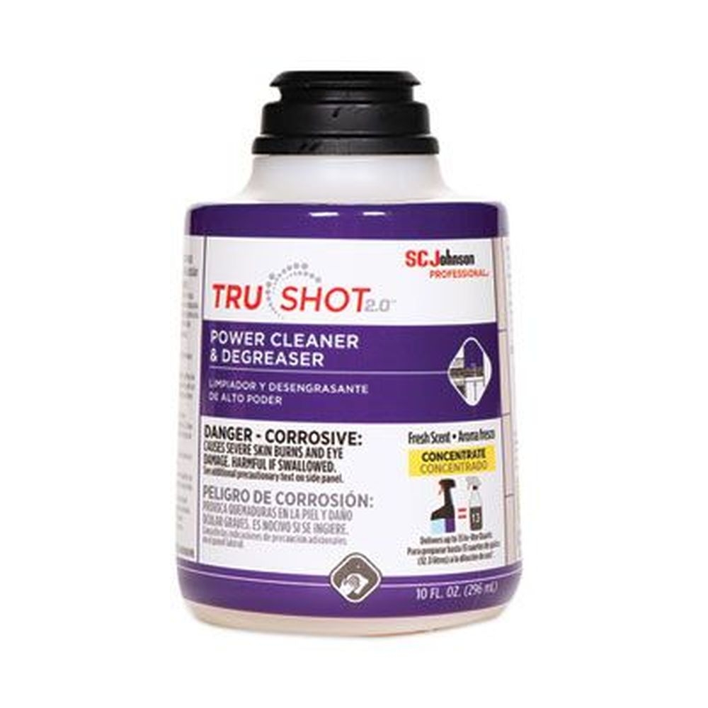 SC Johnson Professional TruShot 2.0 Clean Fresh Scent Power Cleaner, 10 Ounce Cartridge -- 4 per case