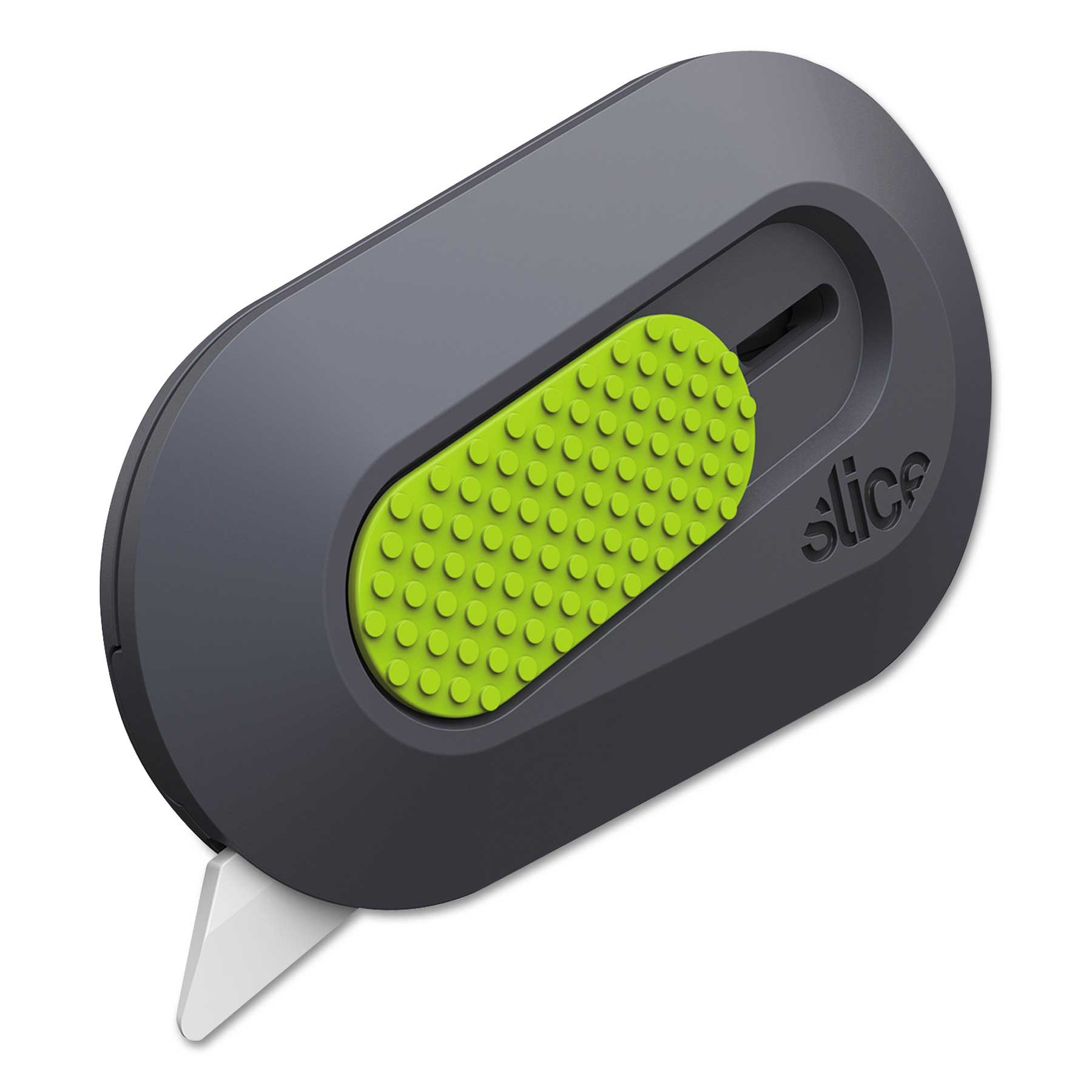 Slice Gray Green Stainless Steel Replaceable Double Sided Mini Cutter