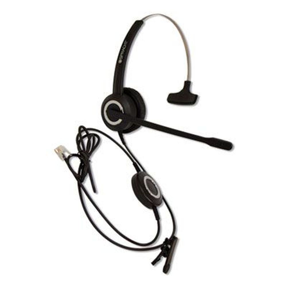 Spracht Zum ZUMRJ9M Black Monaural Over The Head Headset