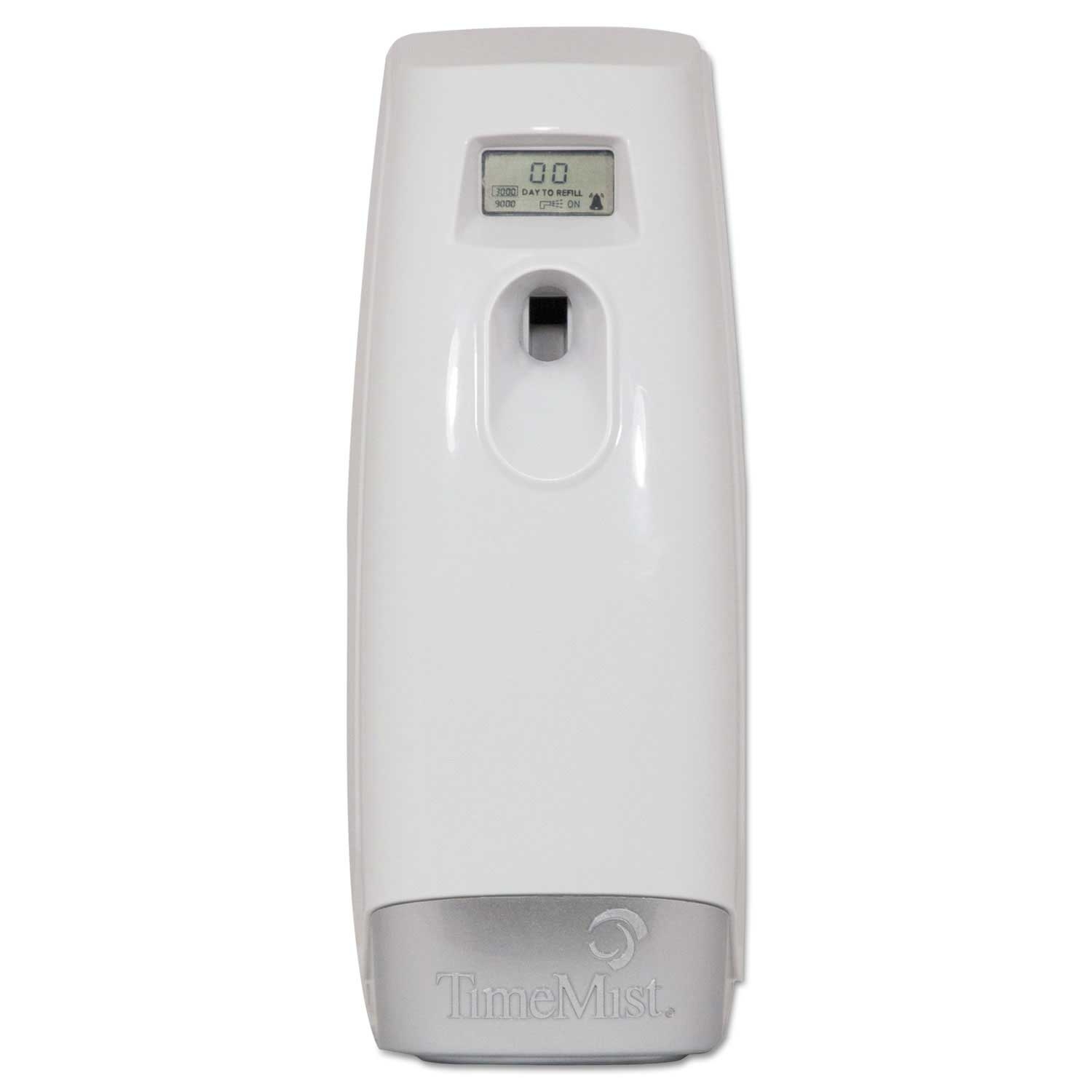 TimeMist White Plus Metered Aerosol Fragrance Dispenser, 3.4 x 3.4 x 8.25 inch