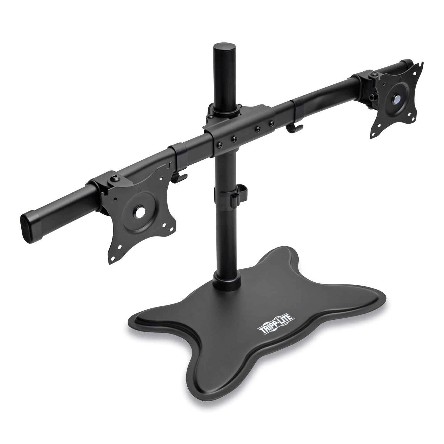 Tripp Lite Black Dual Desktop Monitor Stand for 13 To 27 inch Monitor
