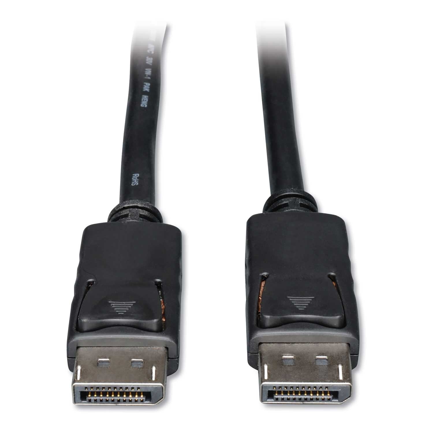 Tripp Lite Displayport Cable with Latches, 3 Feet