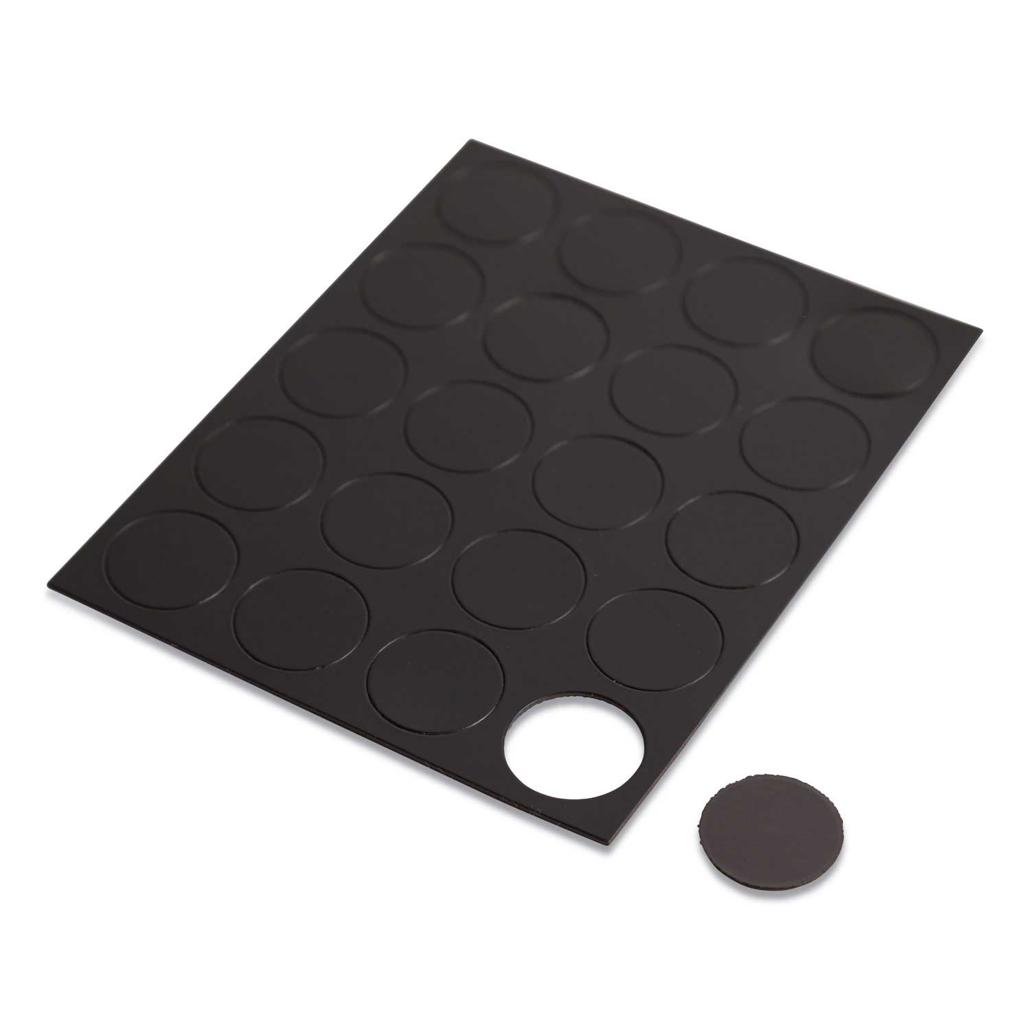 U Brands Black Heavy Duty Board Magnet, 0.75 inch - 24 per pack -- 1 pack