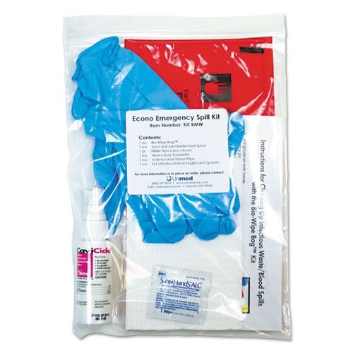 Unimed Econo Emergency 7 Pieces Spill Kit