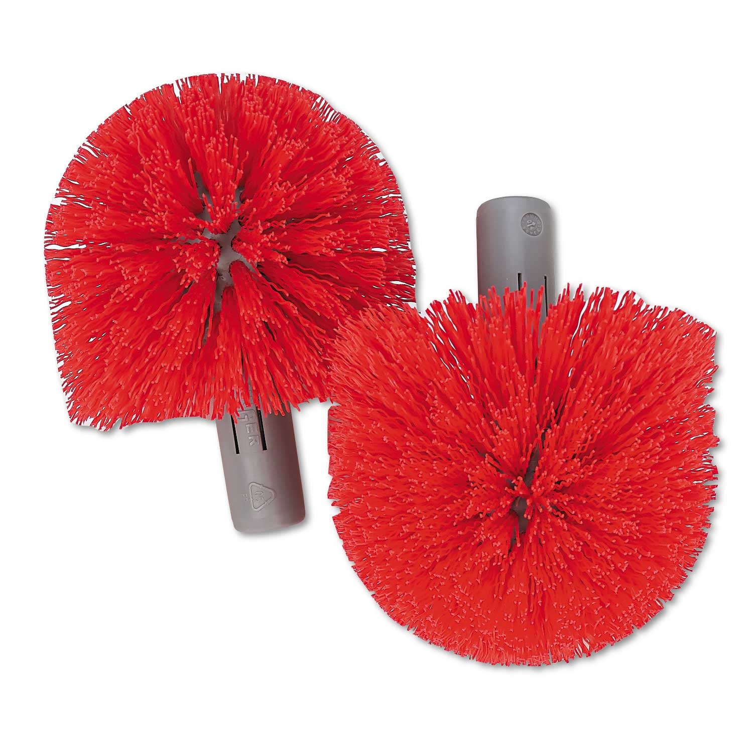 Unger Red Replacement Heads for Ergo Toilet Bowl Brush System - 2 per pack -- 5 packs per case