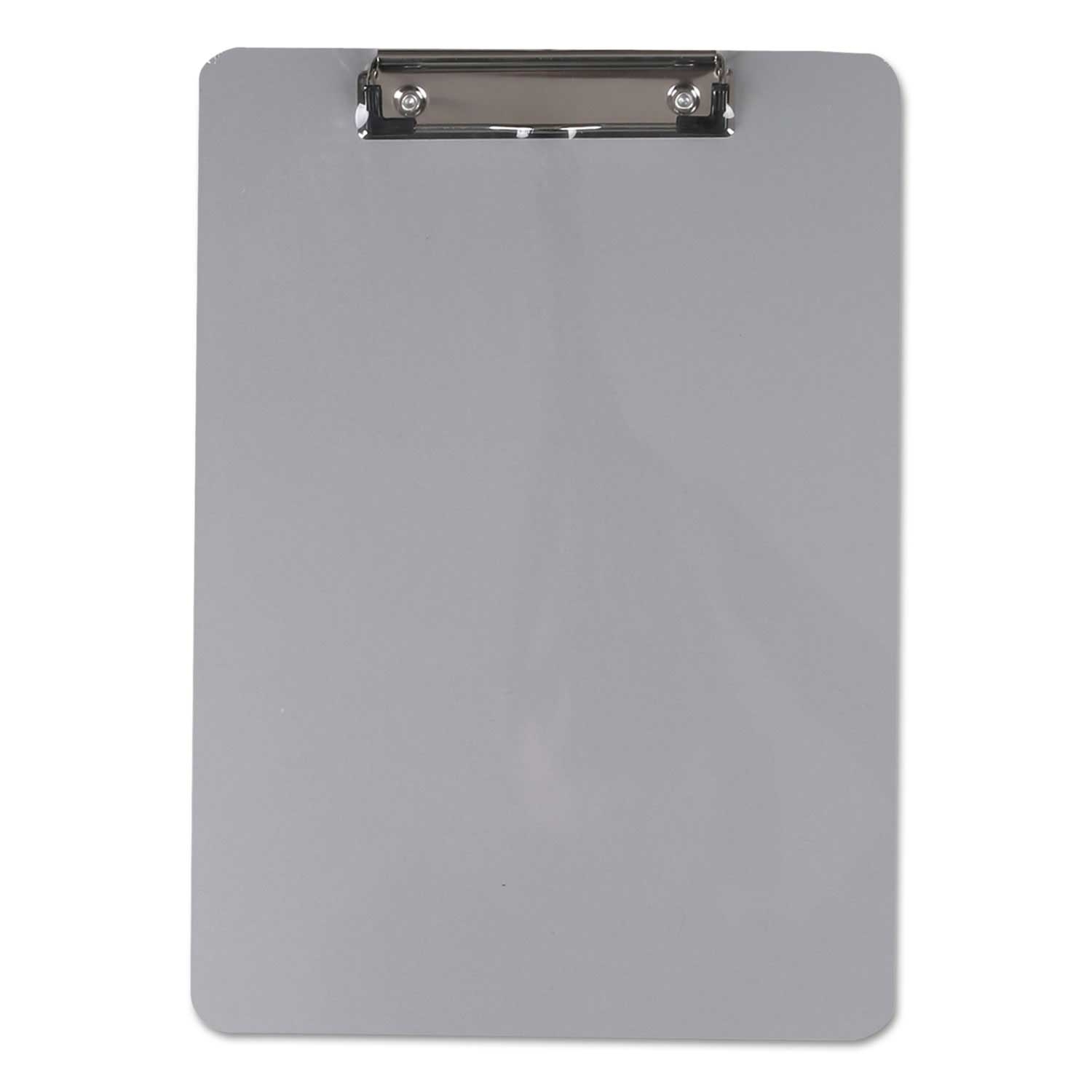 Universal Aluminum Clipboard with Low Profile Clip, 9 x 12.5 inch