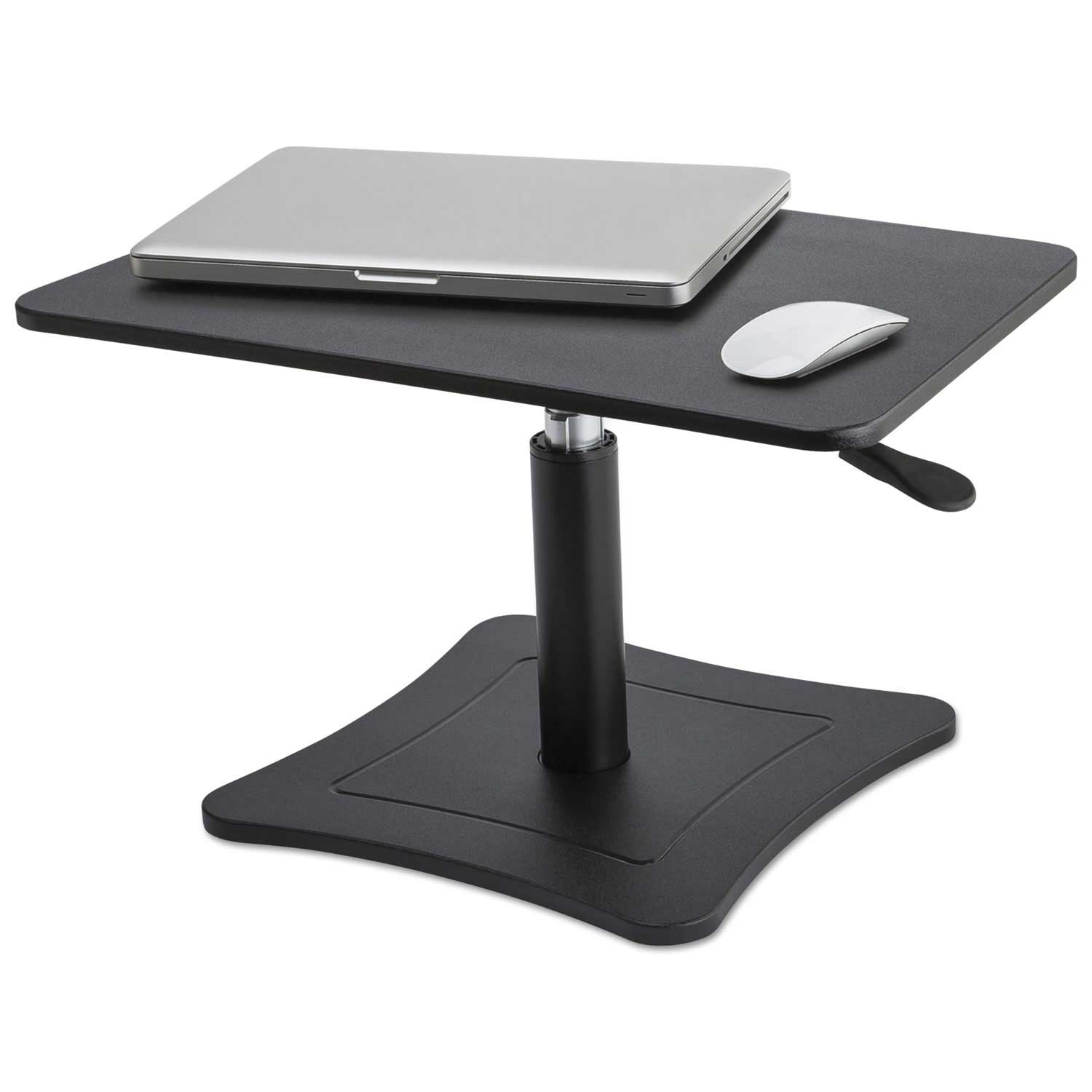 Victor Black High Rise Adjustable Laptop Stand, 21 x 13 x 12 to 15 3/4 inch