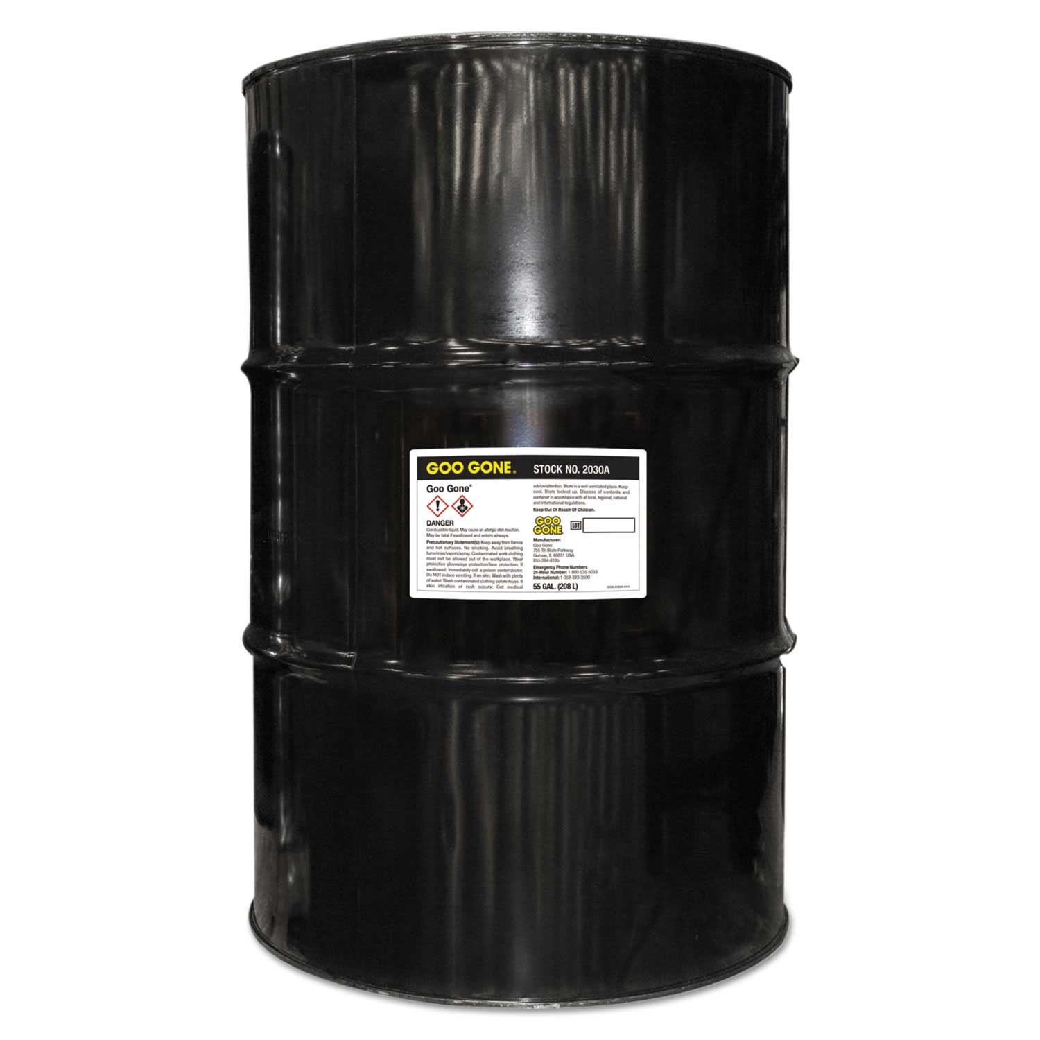 Goo Gone Citrus Scent Original Cleaner, 55 Gallon Drum