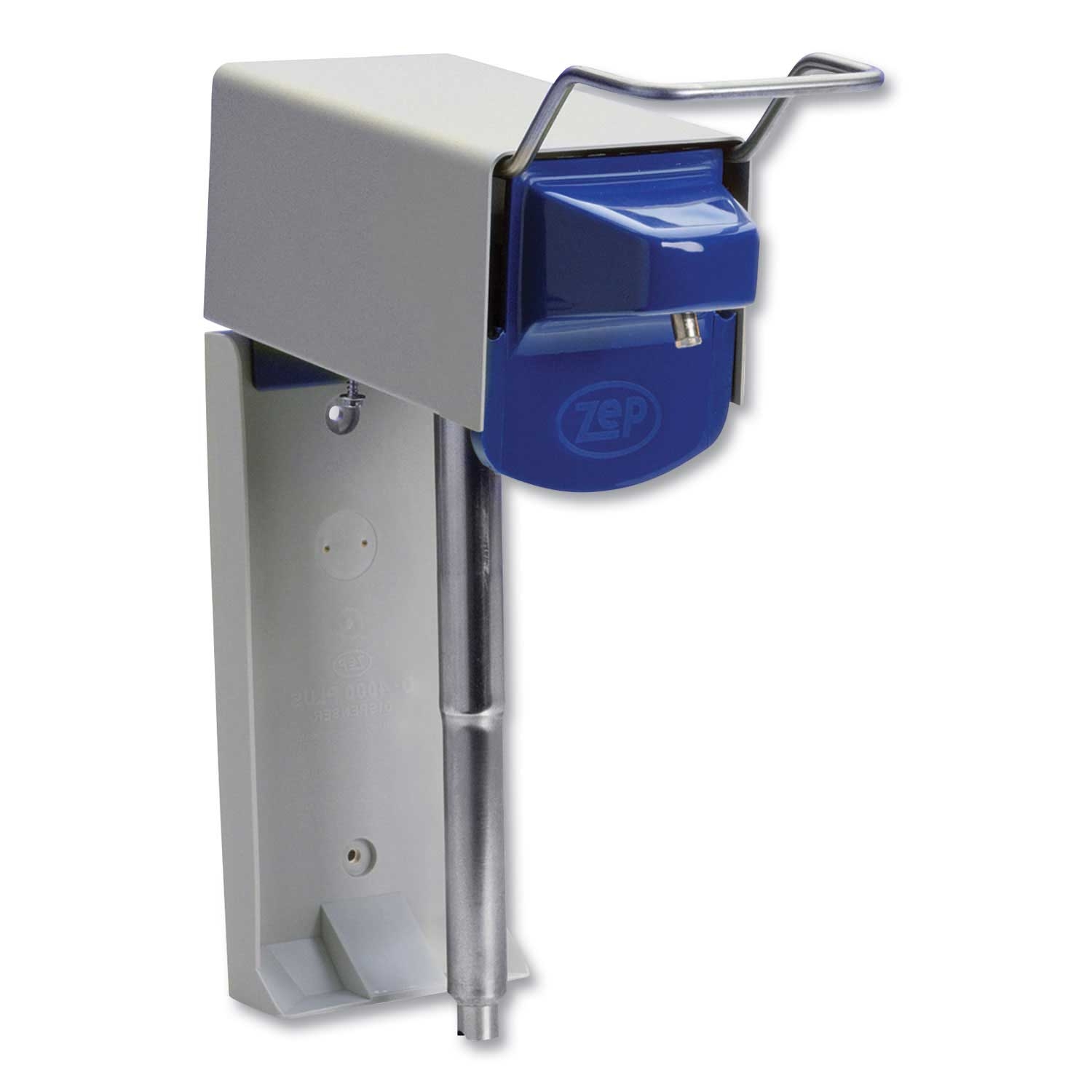 Zep Professional Silver/Blue Heavy Duty Hand Care Wall Mount System, 5 x 4 x 14 inch