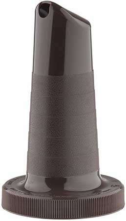 Tablecraft Complete Pourmaster Polyethylene Brown One Piece Neck Spout Only
