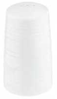 Tablecraft Pulito Collection White Melamine Textured Finish Salt and Pepper Shaker, 1.25 Ounce -- 6 per case.