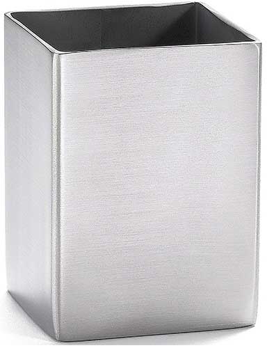 Tablecraft Stainless Steel Square Sugar Packet Holder