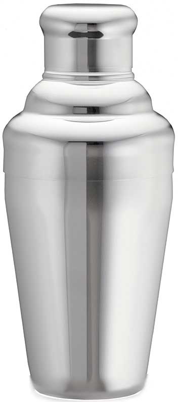 Tablecraft Stainless Steel 3 Piece Premium Bar Shaker, 17 Ounce -- 8 per case.