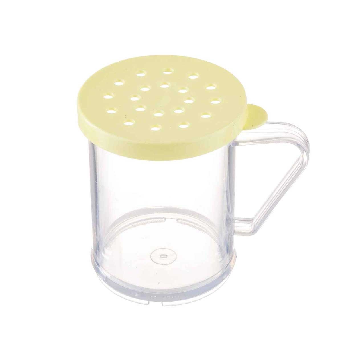 Tablecraft Plastic Yellow Cheese Lid for Dredge