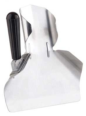 Tablecraft Aluminum French Fry Scoop with Bakelite Right Handle