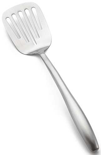 Tablecraft Dalton Collection 18-8 Stainless Steel Slotted Turner, 14.25 inch Length