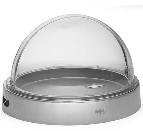 Tablecraft Stainless Steel Round Cold Server, 20.125 x 20.125 x 13.5 inch
