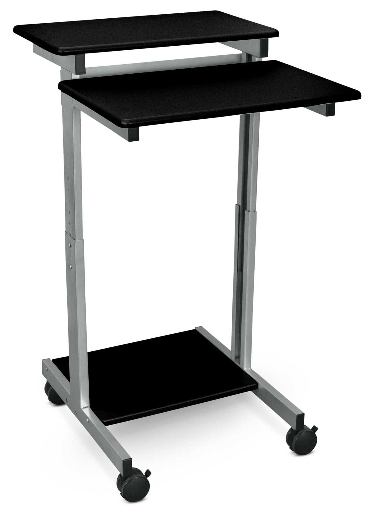 Luxor Black Standing Presentation Station, 24 x 29 inch