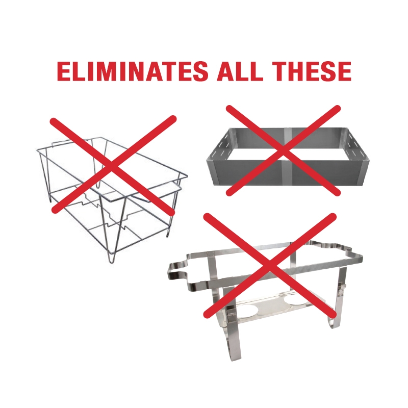 Get-A-Grip Black Custom Metal WindBlocker, 50.8 × 31.75 × 21.59 inch