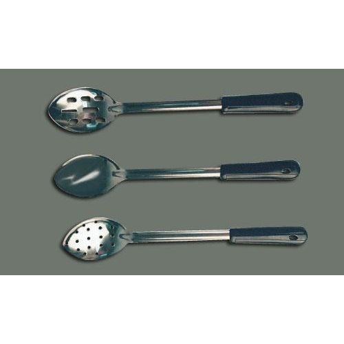 Winco Stainless Steel Perforated Basting Spoon with Stainless Steel Handle, 13 inch.