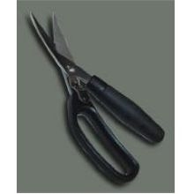 Winco Stainless Steel Poultry Shear with Soft Polypropylene Handle, 11.5 inch Length.