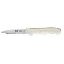 Winco Stal Stamped Serrated Paring Knife, 3.5 inch -- 6 per case.