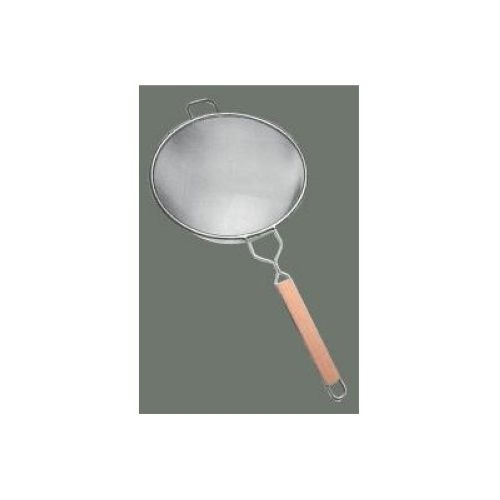 Winco Stainless Steel Double Fine Mesh Strainer, 8 inch.