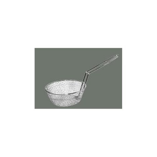 Winco Tinned Medium Double Mesh Strainer, 10 1/2 inch.