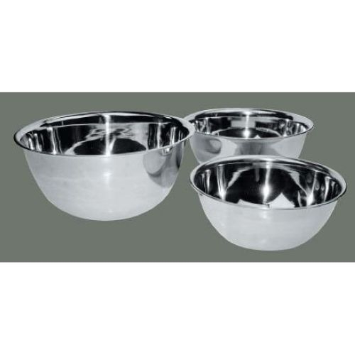 Winco Stainless Steel Heavy Duty Mixing Bowl, 10 x 5 inch.