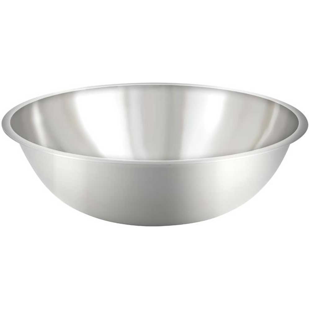 Winco Stainless Steel All Purpose True Capacity Mixing Bowl, 20 Quart -- 12 per case.