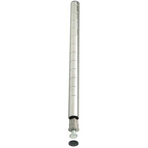 Winco Chrome Plated Wire Shelf Post, 48 inch -- 4 per case.