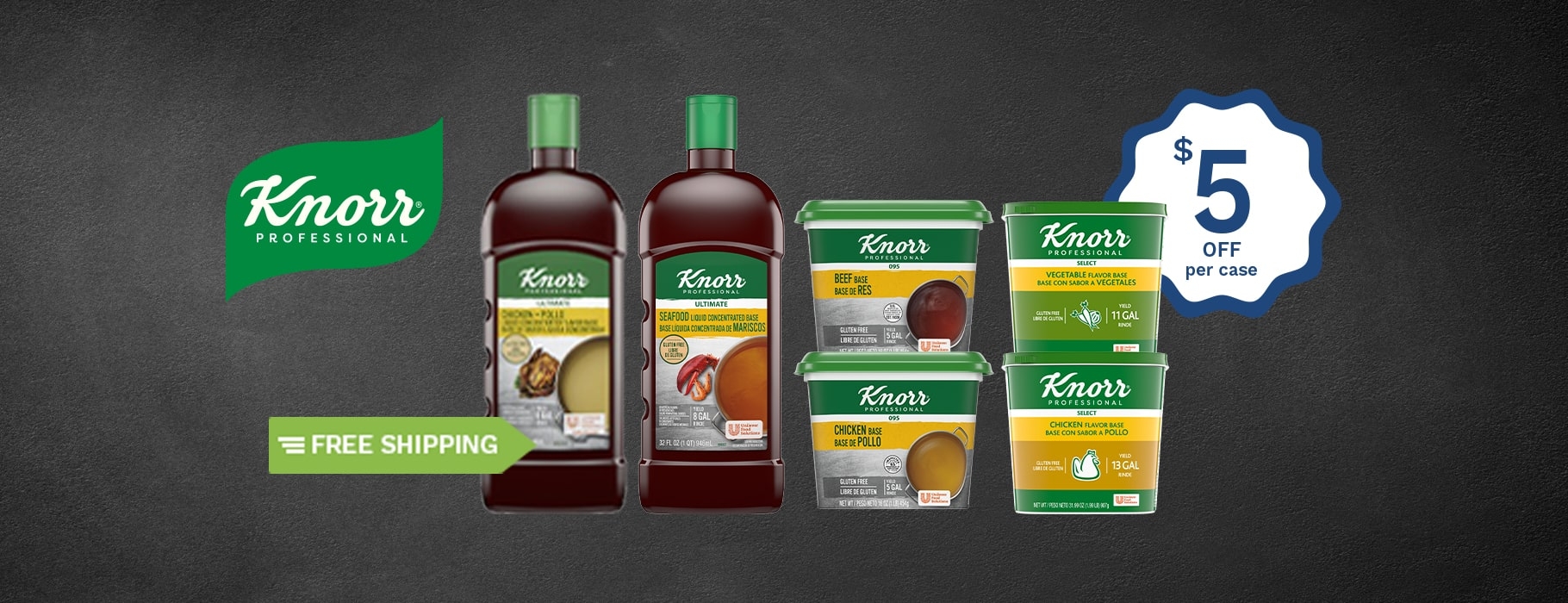 TRY KNORR®️ PROFESSIONAL BASES