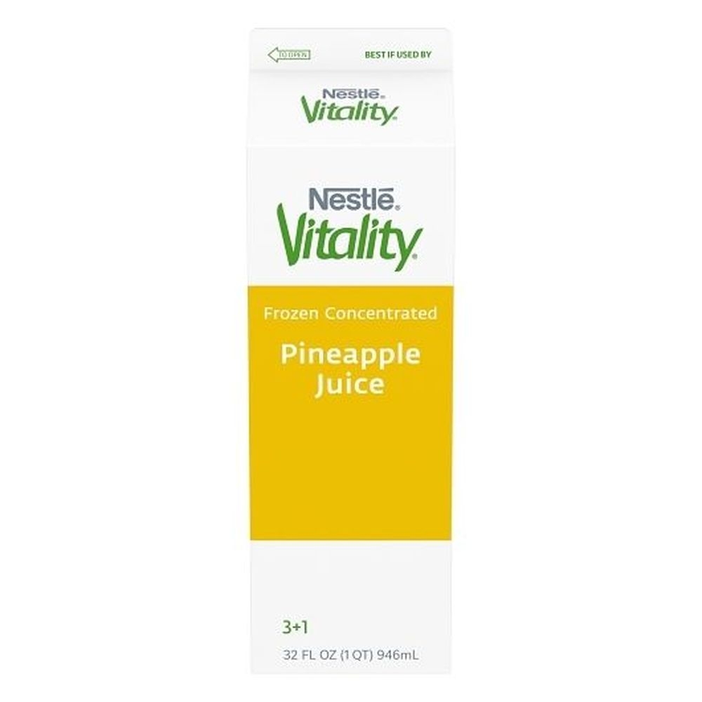 Vitality 100 Percent Pineapple Juice Concentrate, 32 Fluid Ounce -- 12 Per Case