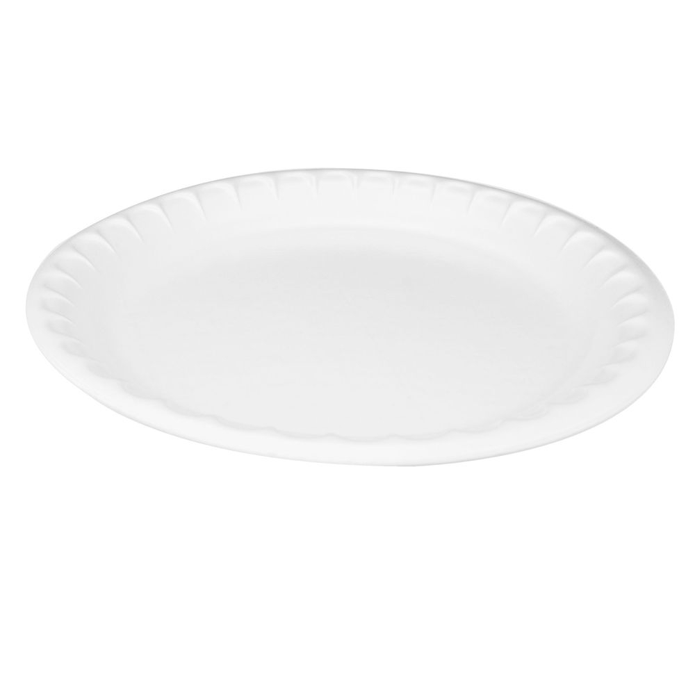 White PS Foam Deluxe Laminated Plate