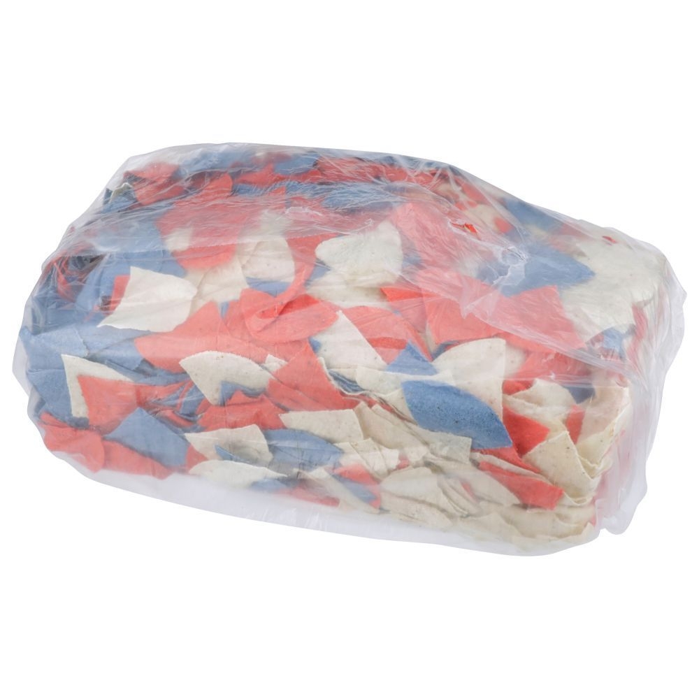 Mexican Original Baked Red, White and Blue Corn Tortilla Chips, 10 Pound -- 3 per case.