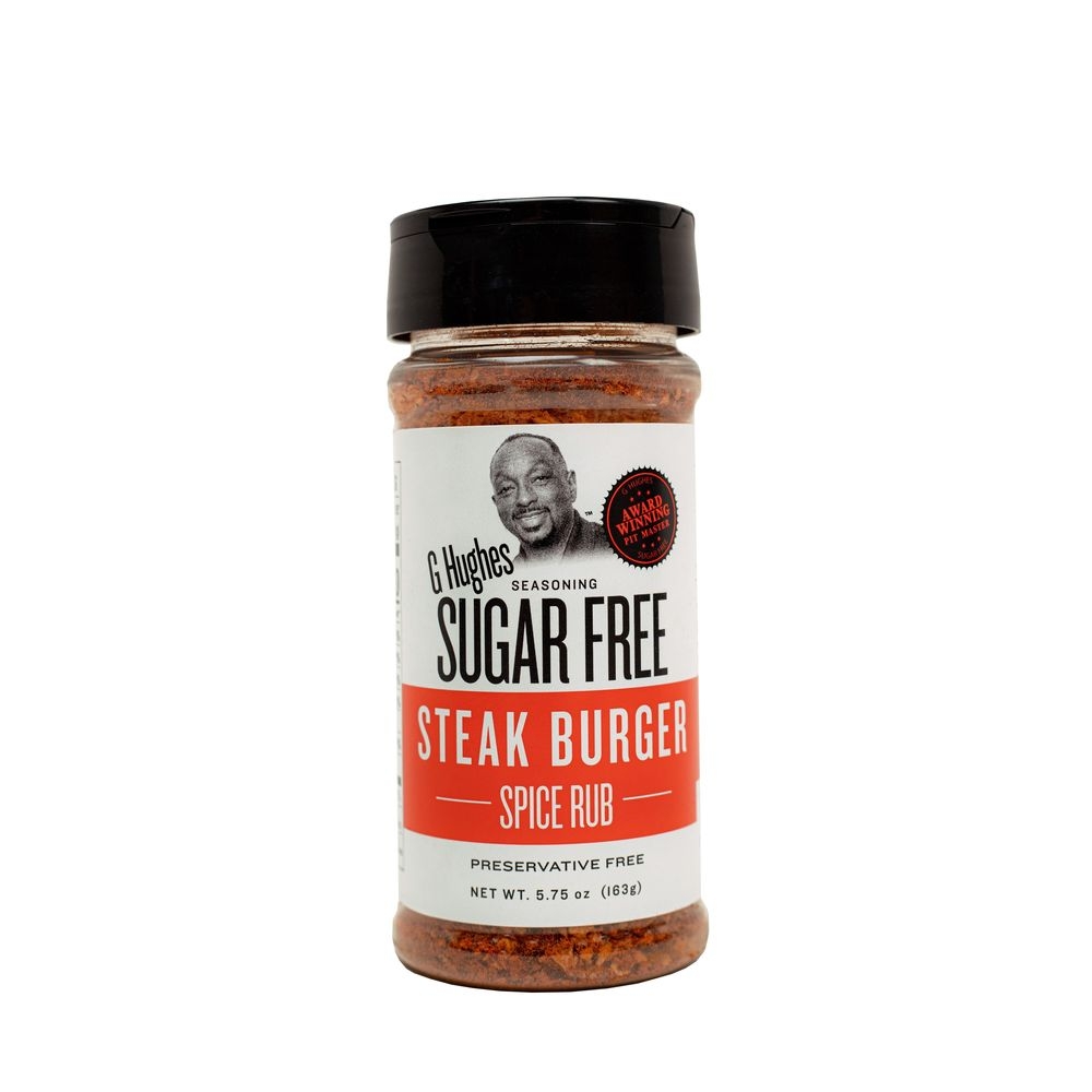 G Hughes Sugar Free Steak Burger Spice Rub, 5.75 Ounce -- 12 Per Case