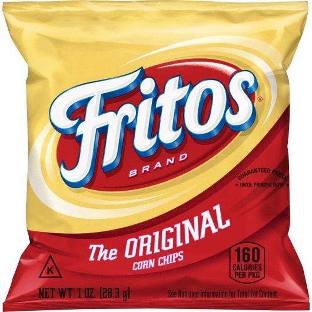 Fritos Regular Corn Chips, 1 Ounce -- 104 per case.