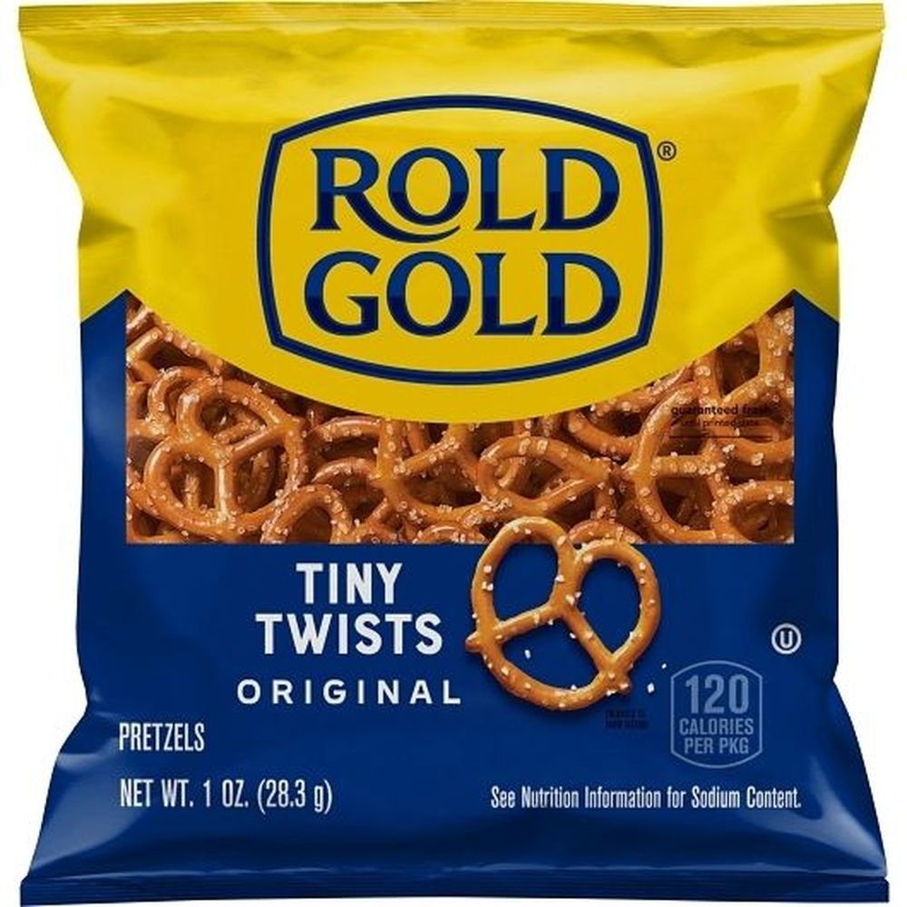 Rold Gold Classic Tiny Twists Pretzel, 1 Ounce -- 88 per case.