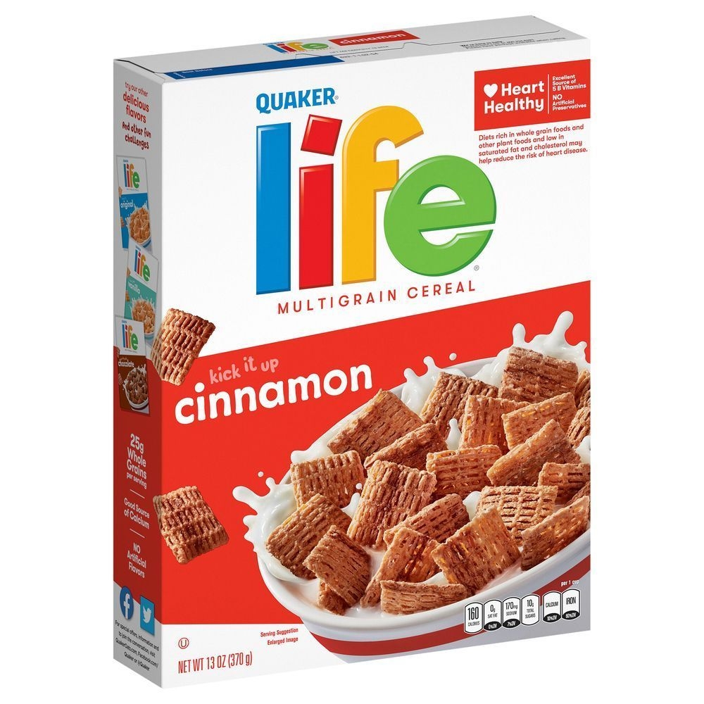 Life Multigrain Cinnamon Cereal