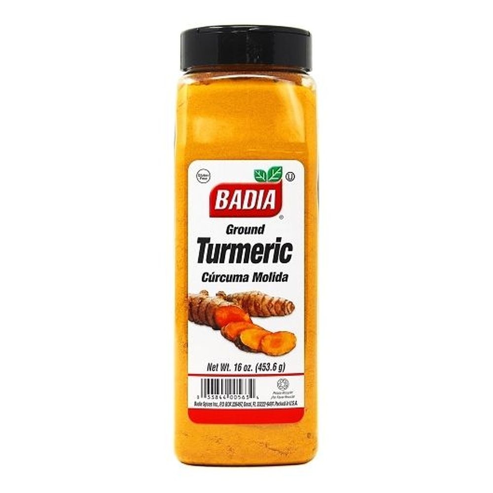 Badia Ground Turmeric, 16 Ounce Bottle -- 6 per case