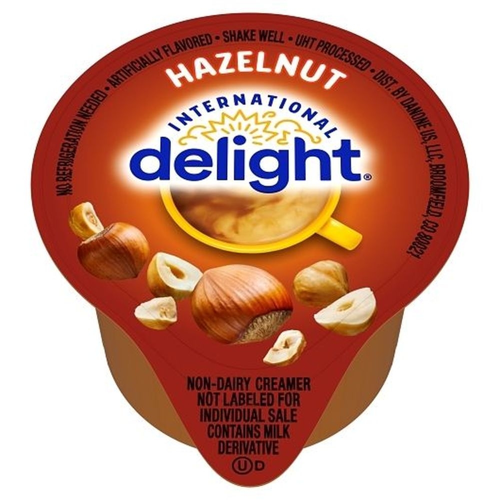 International Delight Classic Hazelnut Gourmet Coffee Creamer, 13 Milliliter -- 288 per case.