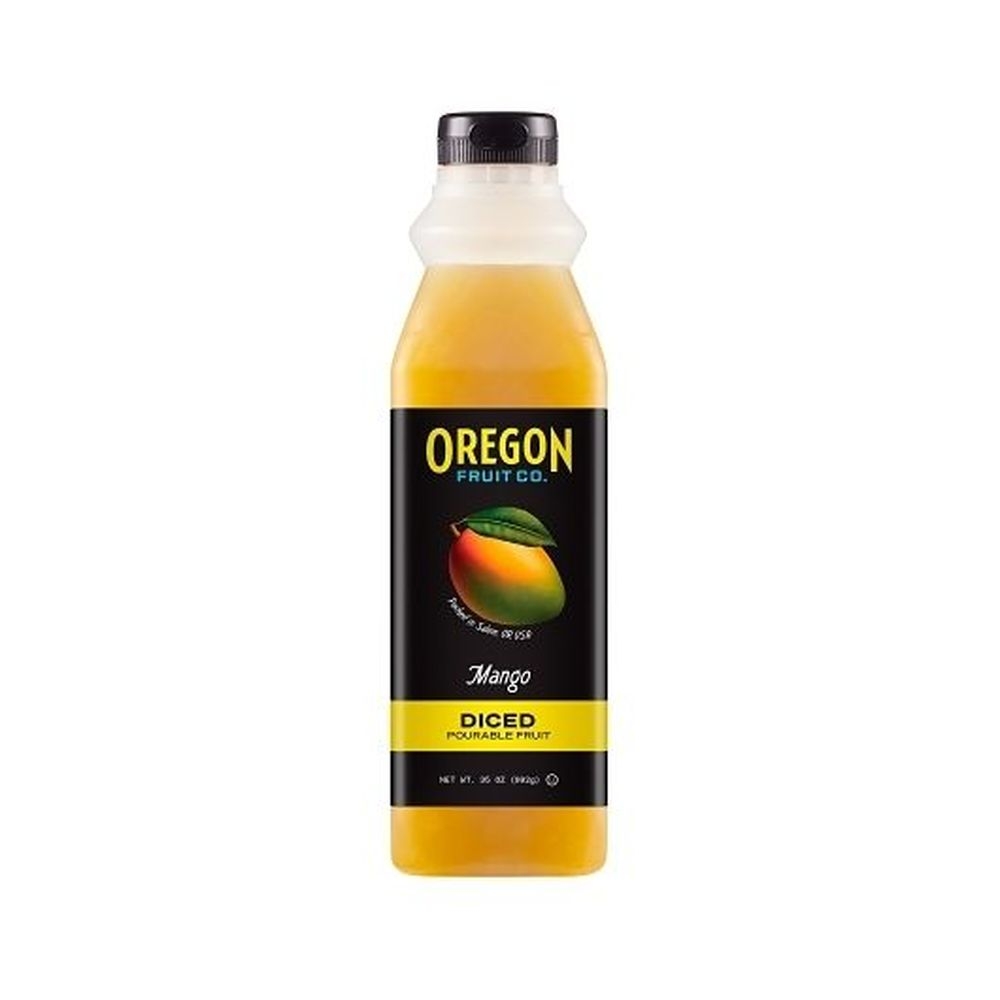 Fruit In Hand Mango Pourable Fruit Puree, 35 Ounce -- 6 per case