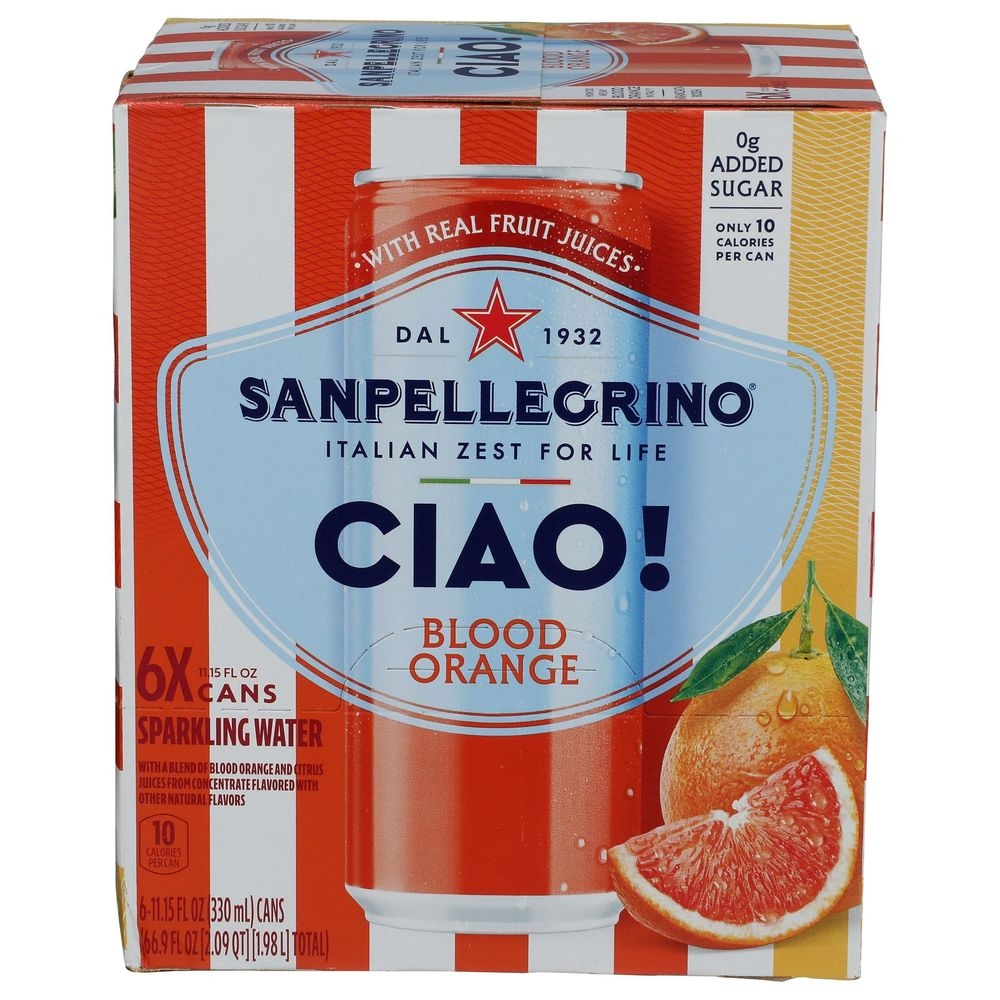 Ciao Blood Orange Sparkling Water
