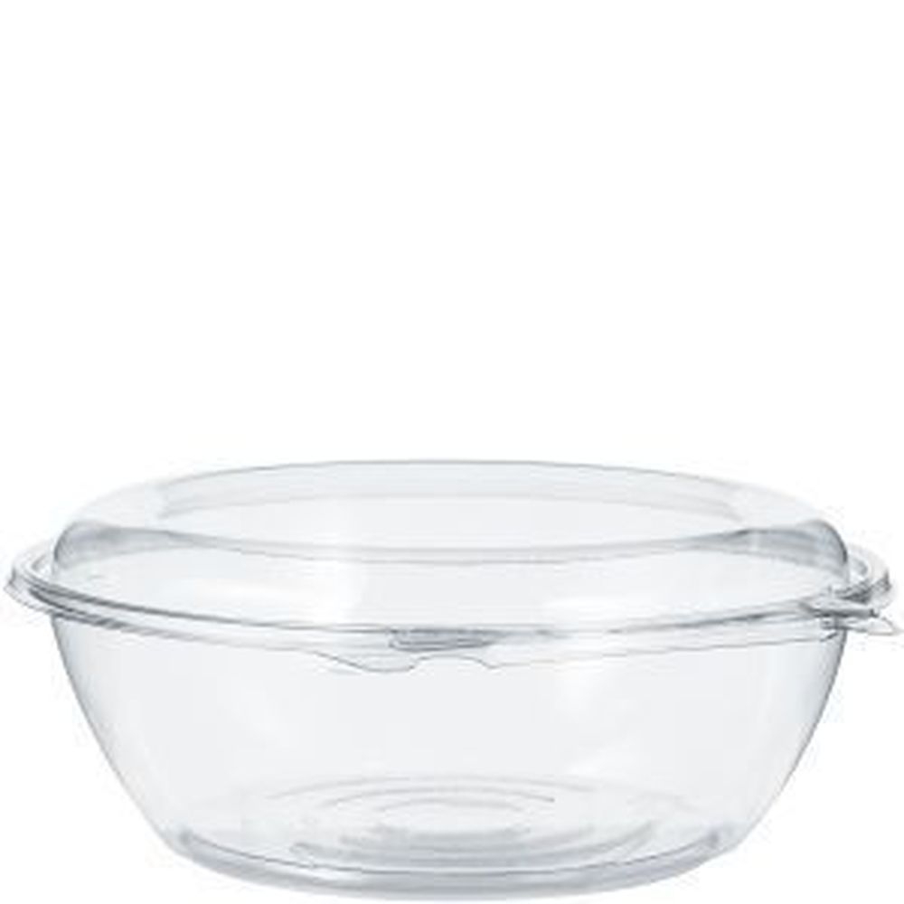 PET Tamper-Evident/Resistant Clear Bowl with Dome Lid