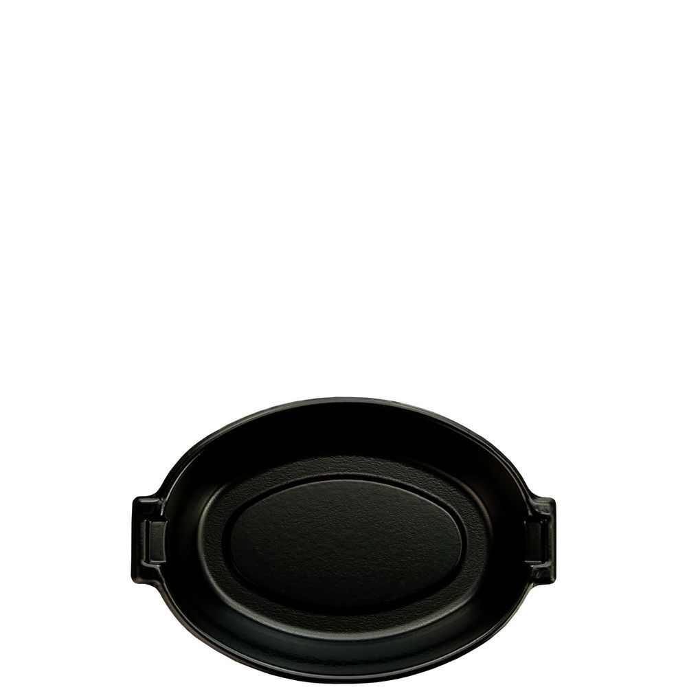 Black Laminated Casserole Dish Plate